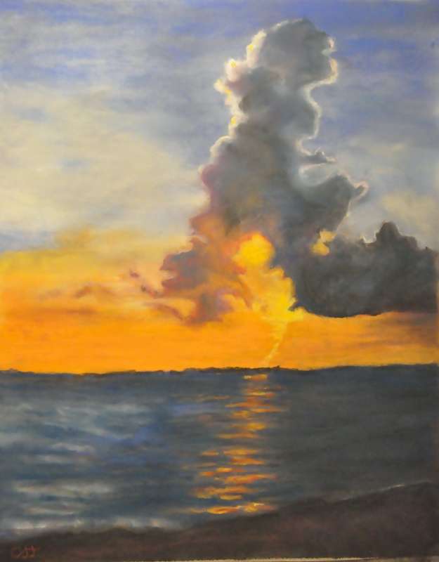 Storm Coming by artist CJ Jordan